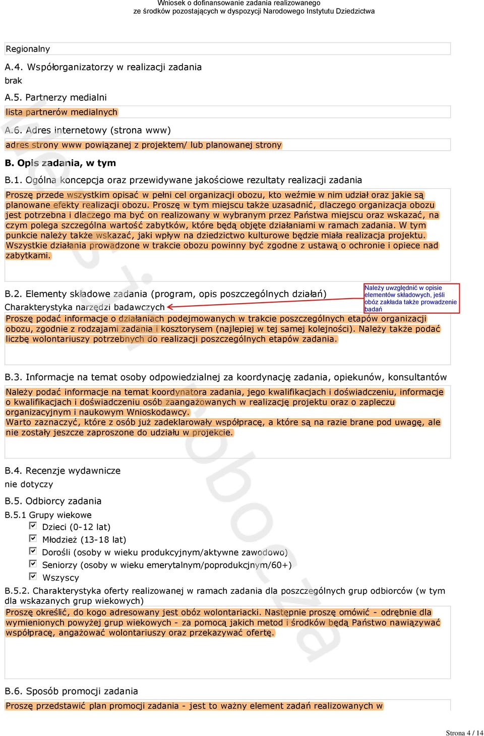 Ogólna koncepcja oraz przewidywane jakościowe rezultaty realizacji zadania Proszę przede wszystkim opisać w pełni cel organizacji obozu, kto weźmie w nim udział oraz jakie są planowane efekty