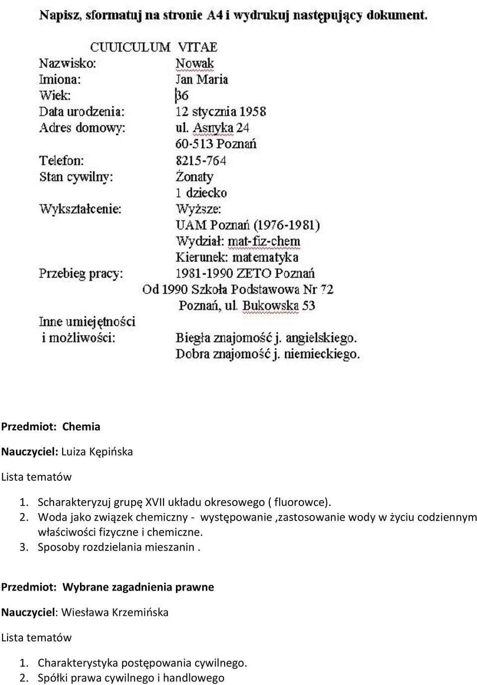 Woda jako związek chemiczny - występowanie,zastosowanie wody w życiu codziennym właściwości fizyczne i
