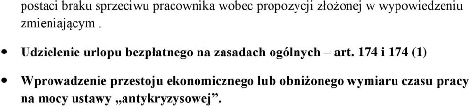 Udzielenie urlopu bezpłatnego na zasadach ogólnych art.