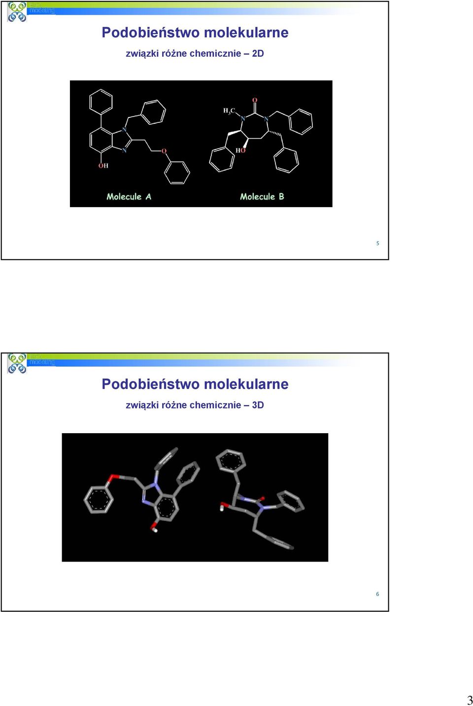 5  związki różne chemicznie