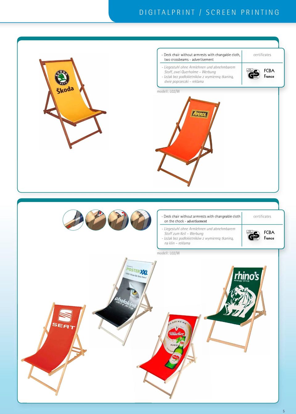 1 Instruction of assembling cloth in deck chair in deck chair with changeable cloth (new version) Step 1 Instruction of assembling cloth in deck chair in deck chair with changeable cloth (new