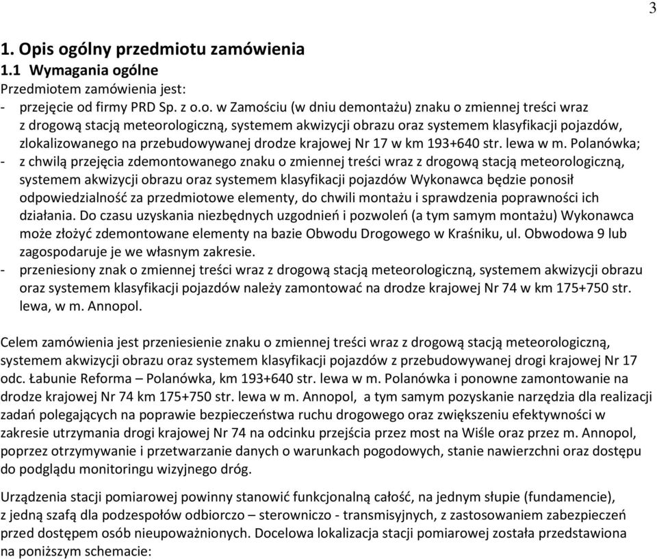 u zamówienia 1.1 Wymagania og