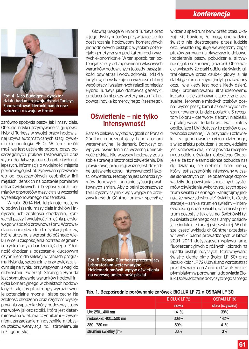 W ten sposób możliwe jest ustalenie poboru paszy poszczególnych ptaków testowanych oraz wybór do dalszego rozrodu tylko tych najlepszych.