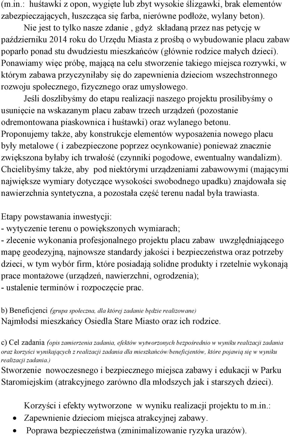 małych dzieci).