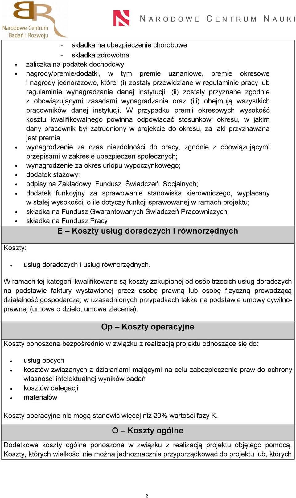 danej instytucji.