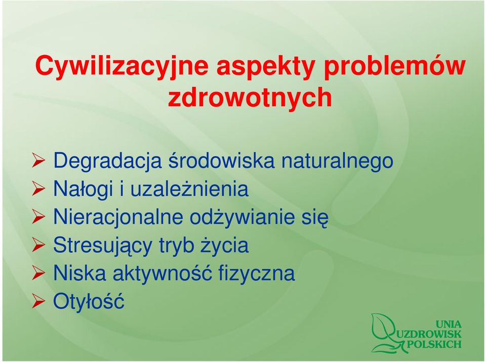 uzależnienia Nieracjonalne odżywianie się