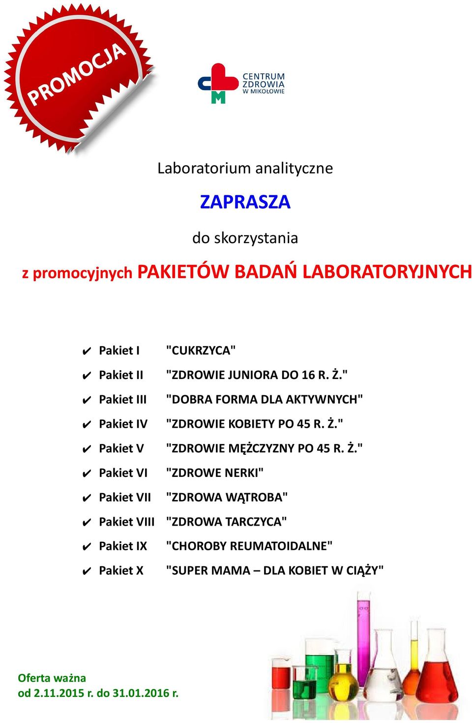 Ż." "DOBRA FORMA DLA AKTYWNYCH" "ZDROWIE KOBIETY PO 45 R. Ż.