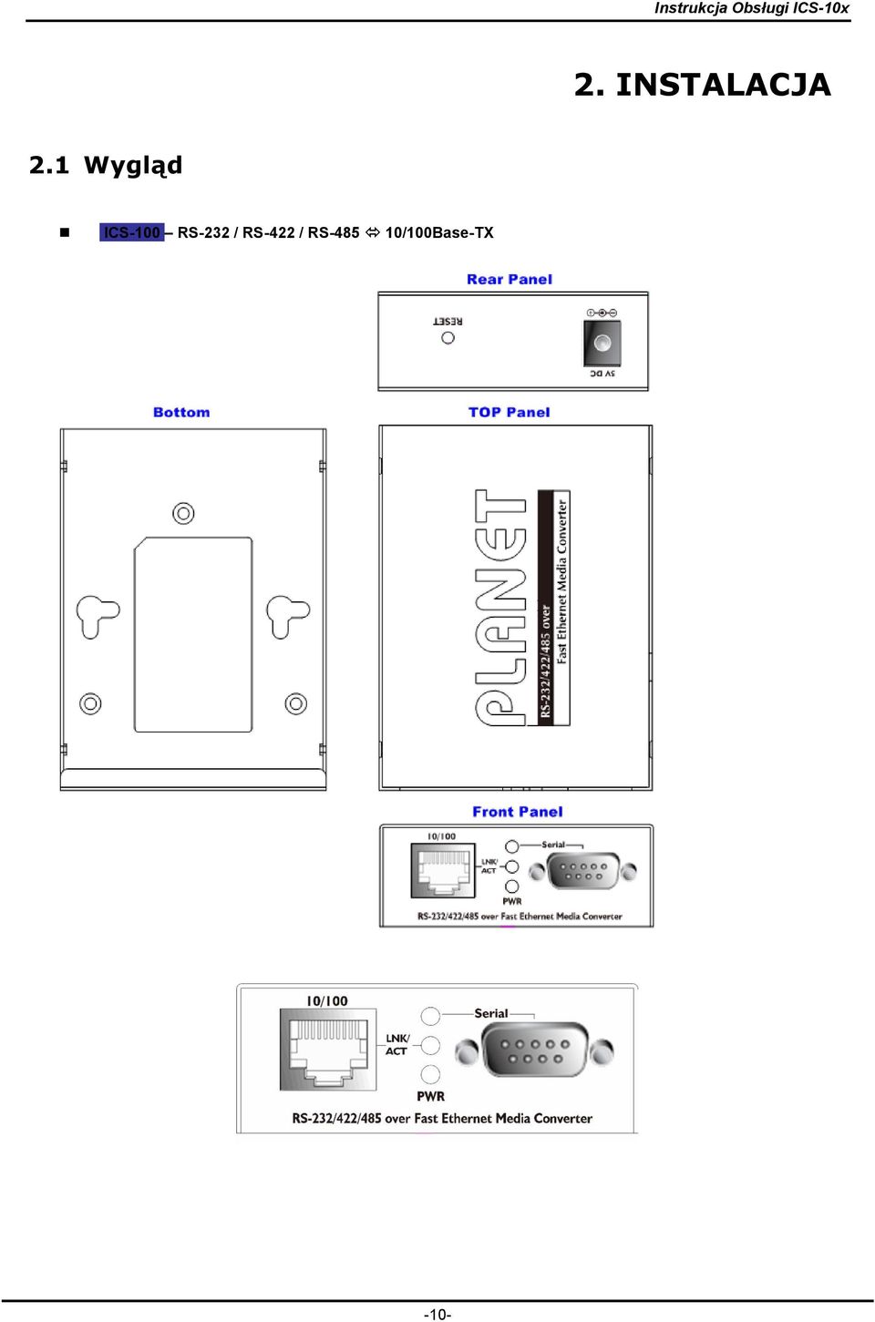 RS-232 / RS-422 /