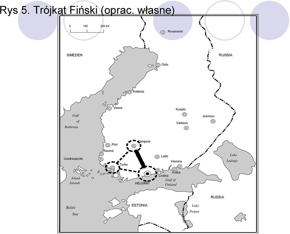 Gulf of Bothonia Varkaus Joensuu Pori Tampere Uusikaupunki Rauma Turku