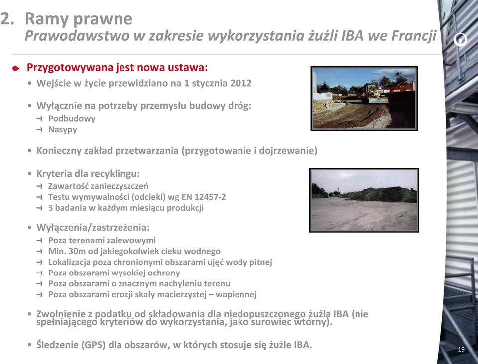 produkcji Wyłączenia/zastrzeżenia: Poza terenami zalewowymi Min.