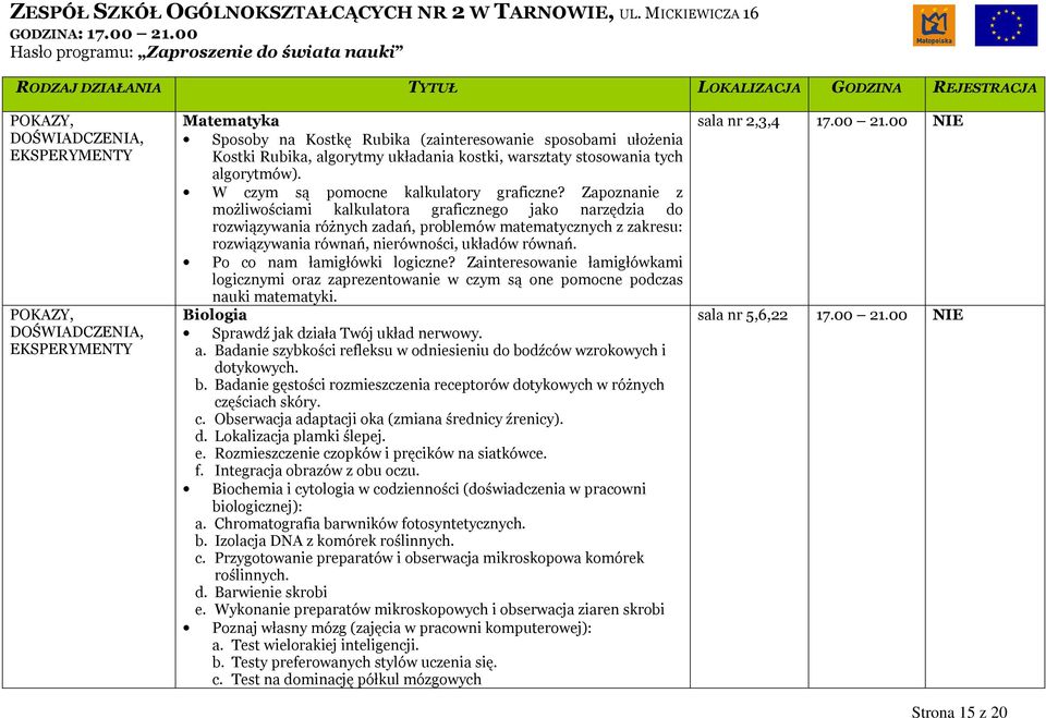 układania kostki, warsztaty stosowania tych algorytmów). W czym są pomocne kalkulatory graficzne?