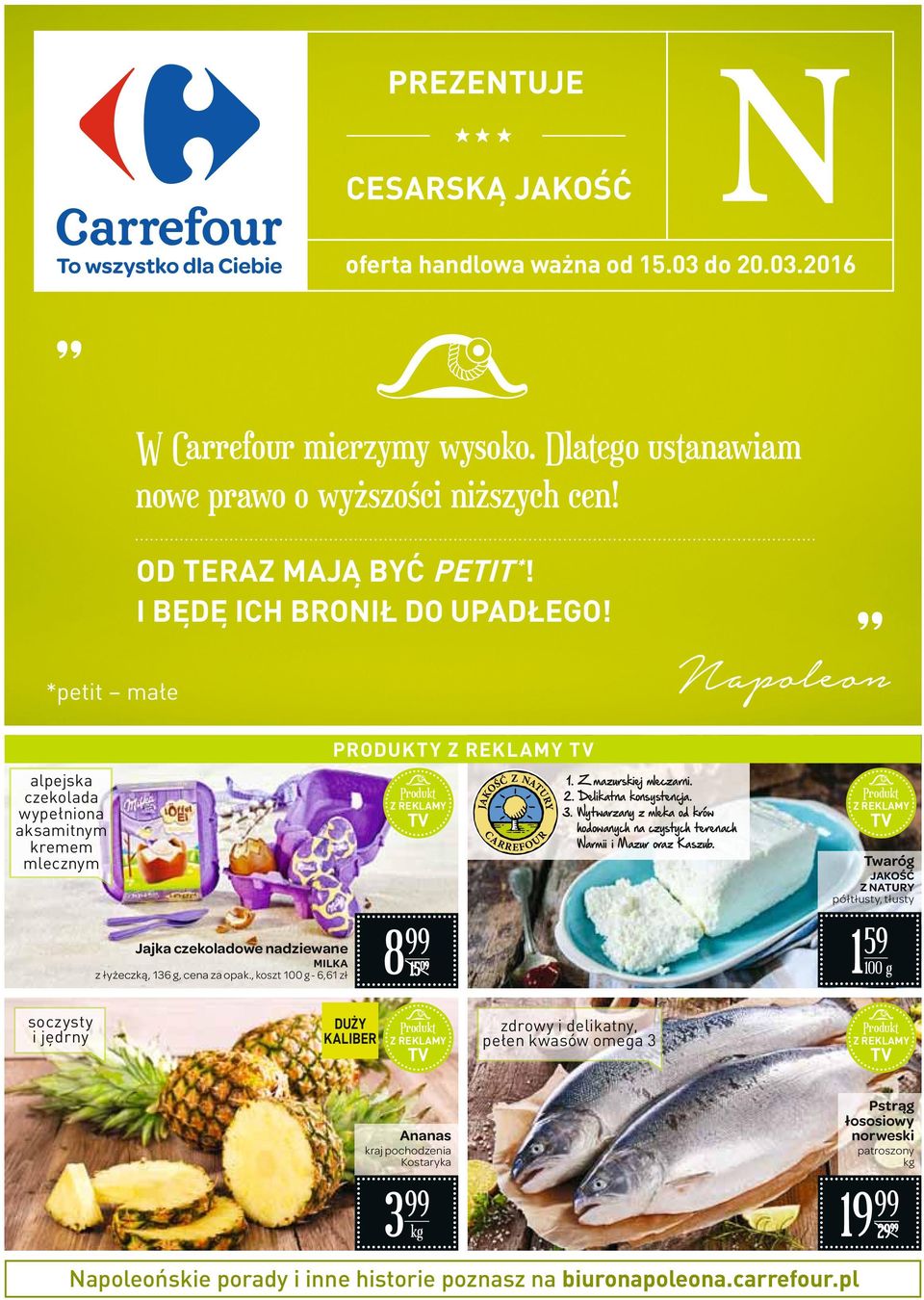 *petit małe alpejska czekolada wypełniona aksamitnym kremem mlecznym Jajka czekoladowe nadziewane MILKA z łyżeczką, 136 g, cena za, - 6,61 zł Y Z REKLAMY TV Produkt Z REKLAMY TV 8 15 09 1.