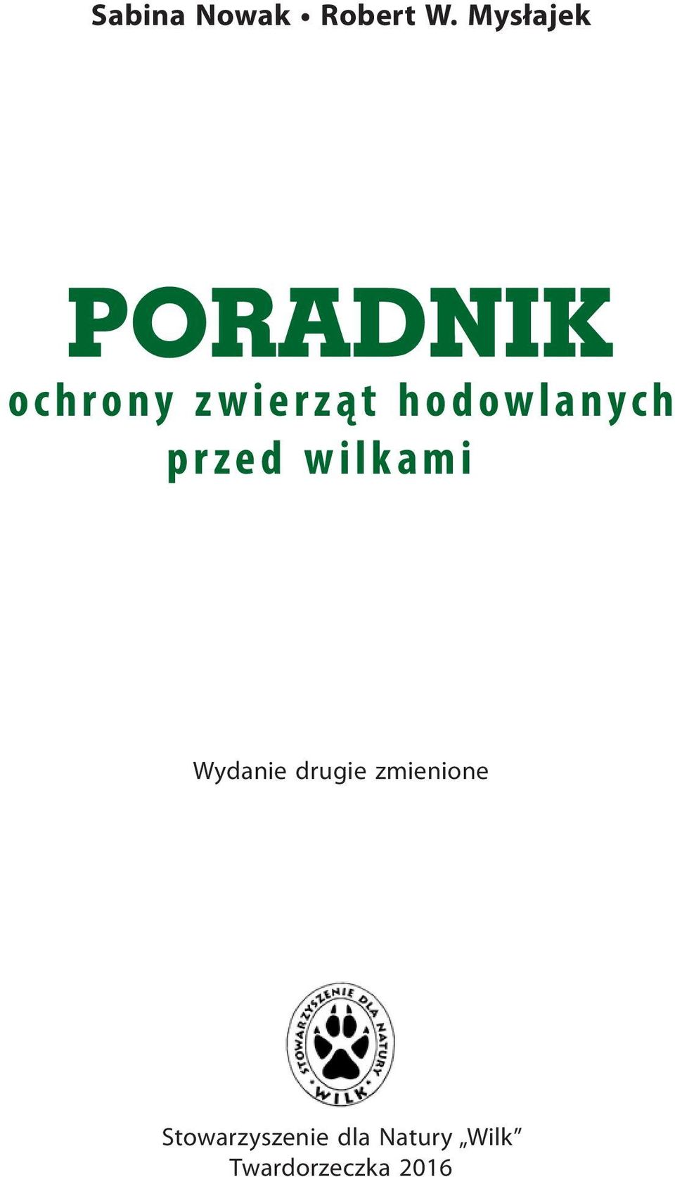 przed wilkami Wydanie drugie