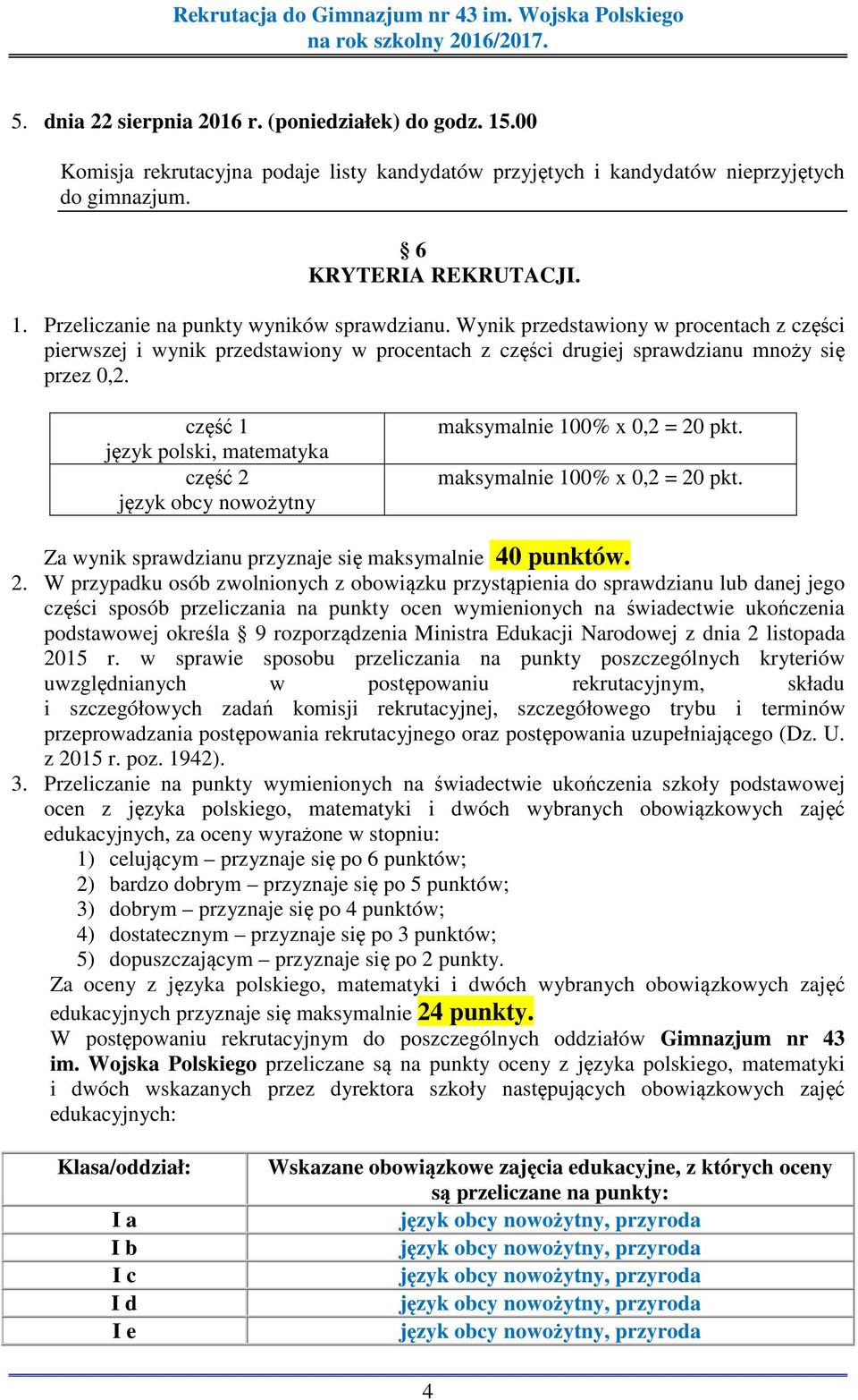 część 1 język polski, matematyka część 2 