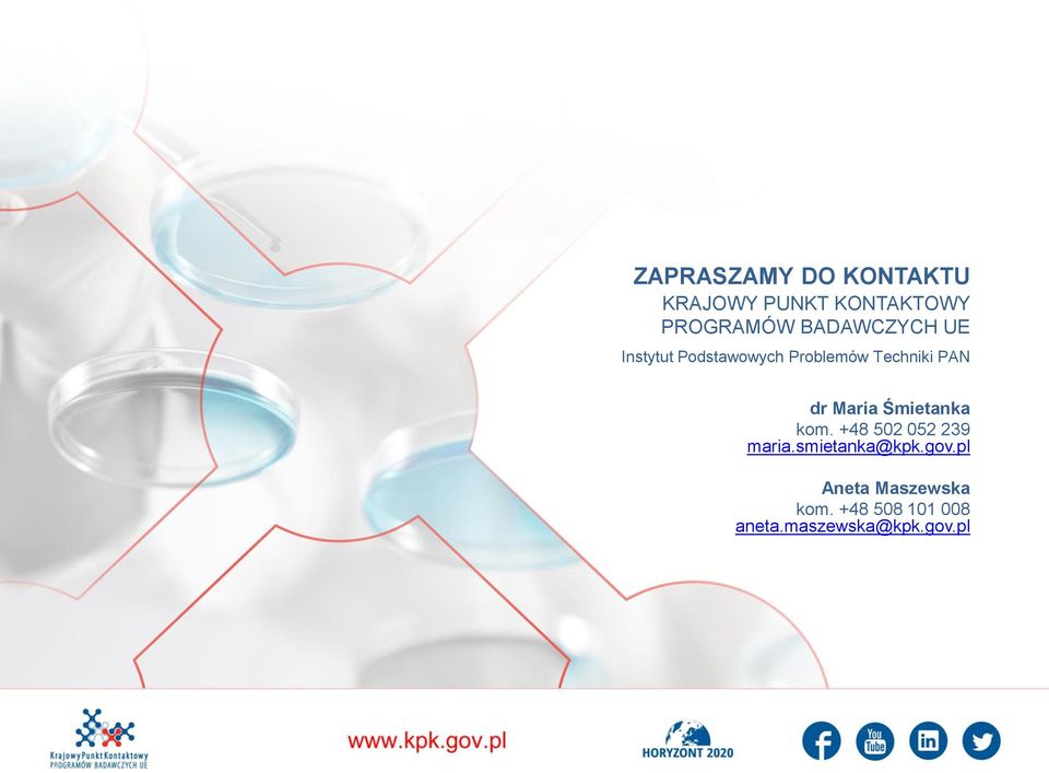 Maria Śmietanka kom. +48 502 052 239 maria.smietanka@kpk.gov.