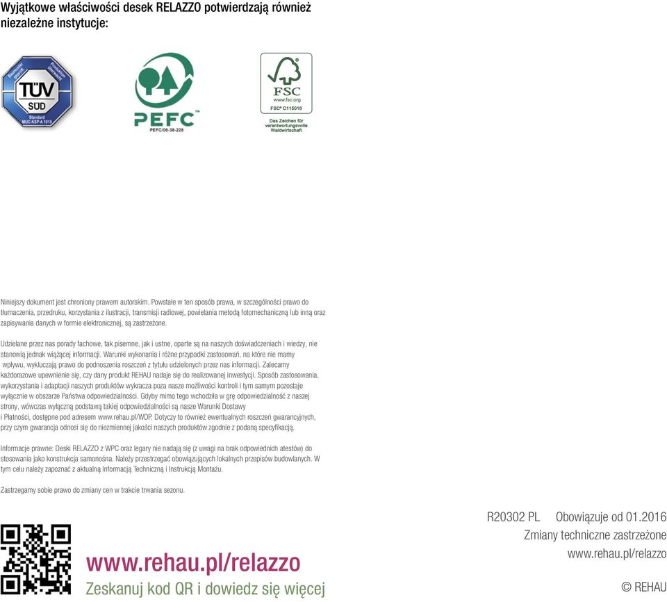 formie elektronicznej, są zastrzeżone. Udzielane przez nas porady fachowe, tak pisemne, jak i ustne, oparte są na naszych doświadczeniach i wiedzy, nie stanowią jednak wiążącej informacji.