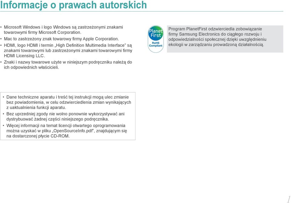 Znaki i nazwy towarowe użyte w niniejszym podręczniku należą do ich odpowiednich właścicieli.