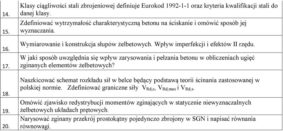 W jaki sposób uwzględnia się wpływ zarysowania i pełzania betonu w obliczeniach ugięć zginanych elementów żelbetowych?