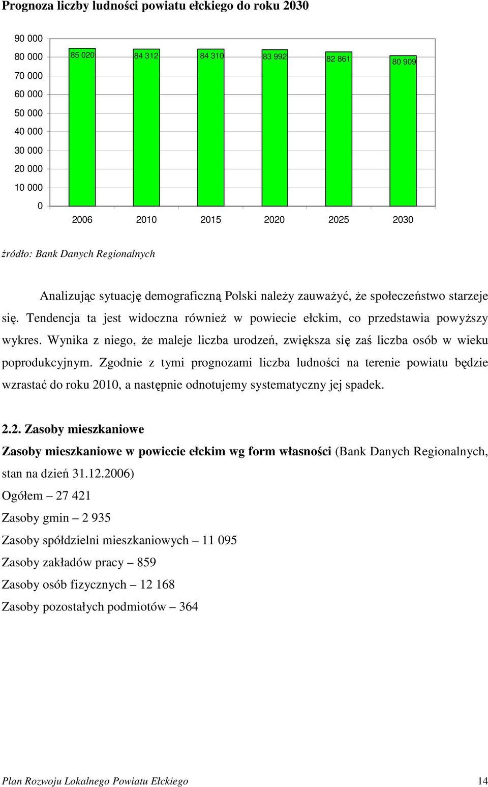 Wynika z niego, że maleje liczba urodzeń, zwiększa się zaś liczba osób w wieku poprodukcyjnym.