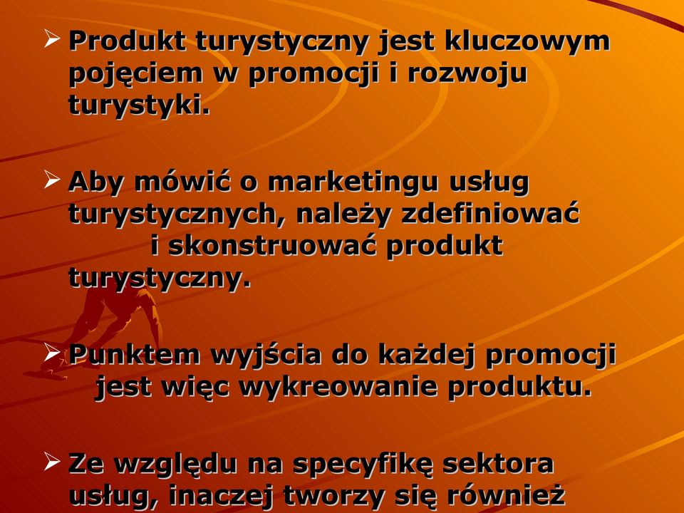 skonstruować produkt turystyczny.