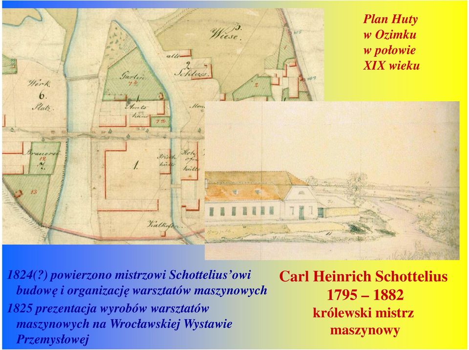 warsztatów maszynowych 1825 prezentacja wyrobów warsztatów