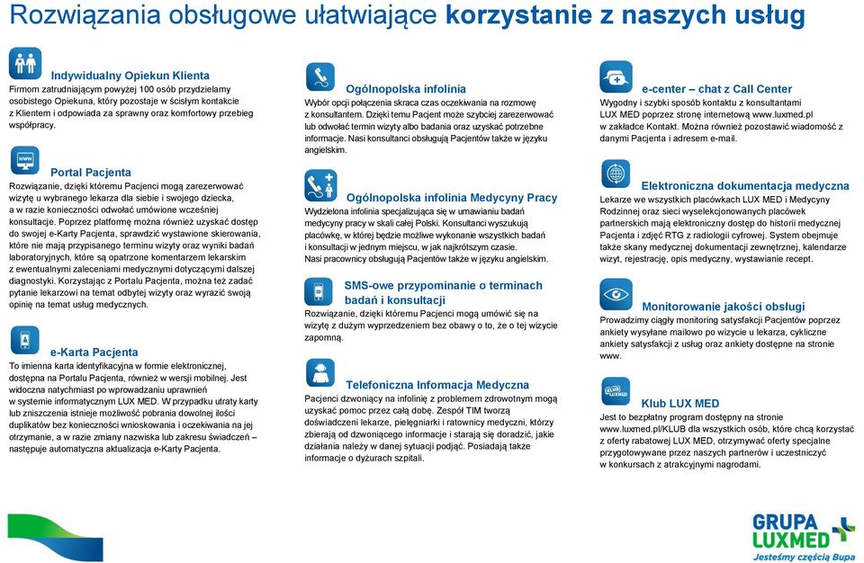 Portal Pacjenta Rozwiązanie, dzięki któremu Pacjenci mogą zarezerwować wizytę u wybranego lekarza dla siebie i swojego dziecka, a w razie konieczności odwołać umówione wcześniej konsultacje.