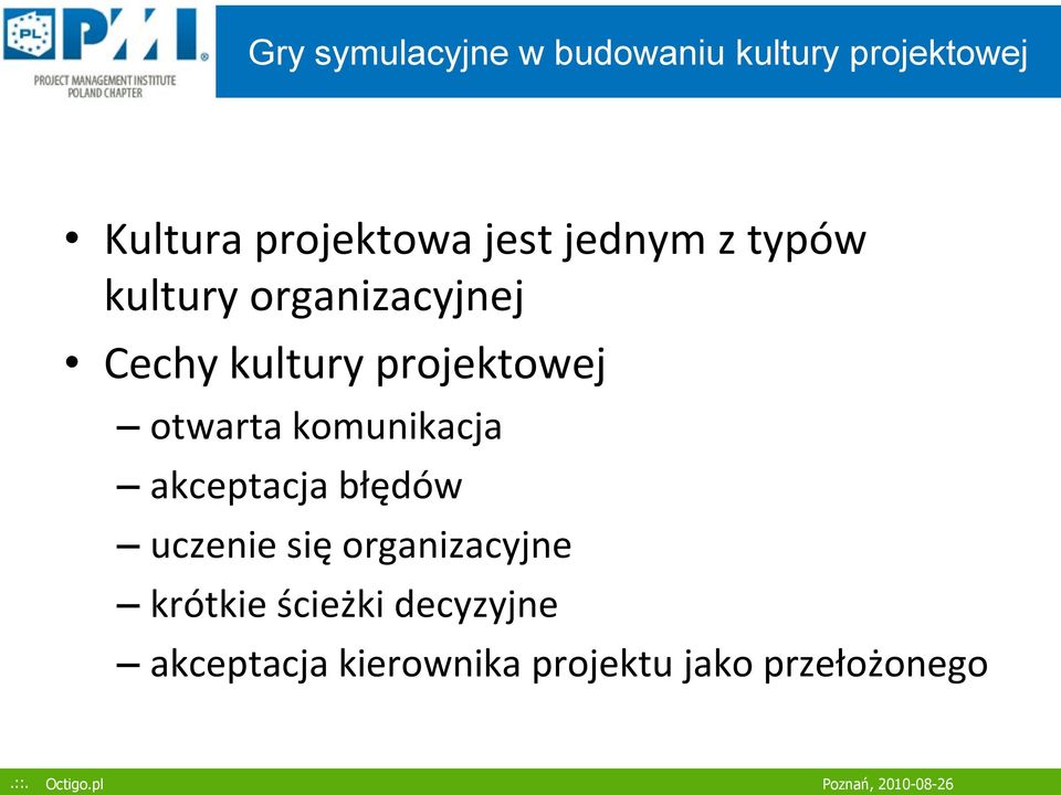 komunikacja akceptacja błędów uczenie się organizacyjne