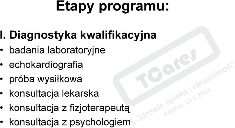 laboratoryjne echokardiografia próba