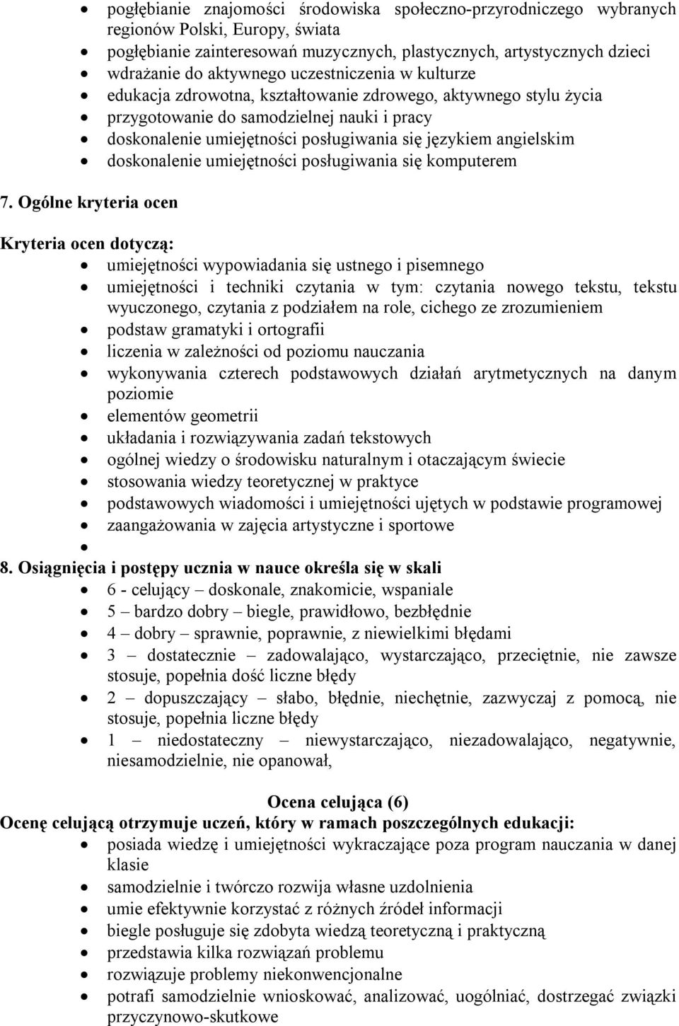doskonalenie umiejętności posługiwania się komputerem 7.