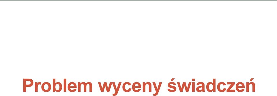 świadczeń