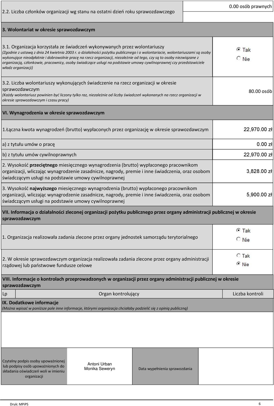 o działalności pożytku publicznego i o wolontariacie, wolontariuszami są osoby wykonujące nieodpłatnie i dobrowolnie pracę na rzecz organizacji, niezależnie od tego, czy są to osoby niezwiązane z