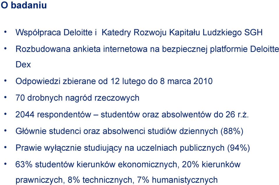 studentów oraz absolwentów do 26 r.ż.
