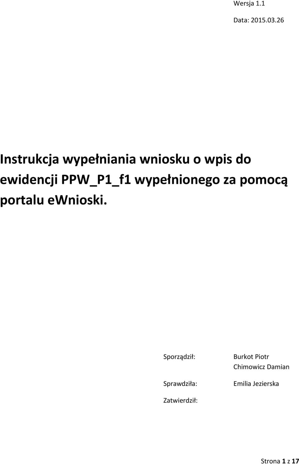 PPW_P1_f1 wypełnionego za pomocą portalu ewnioski.