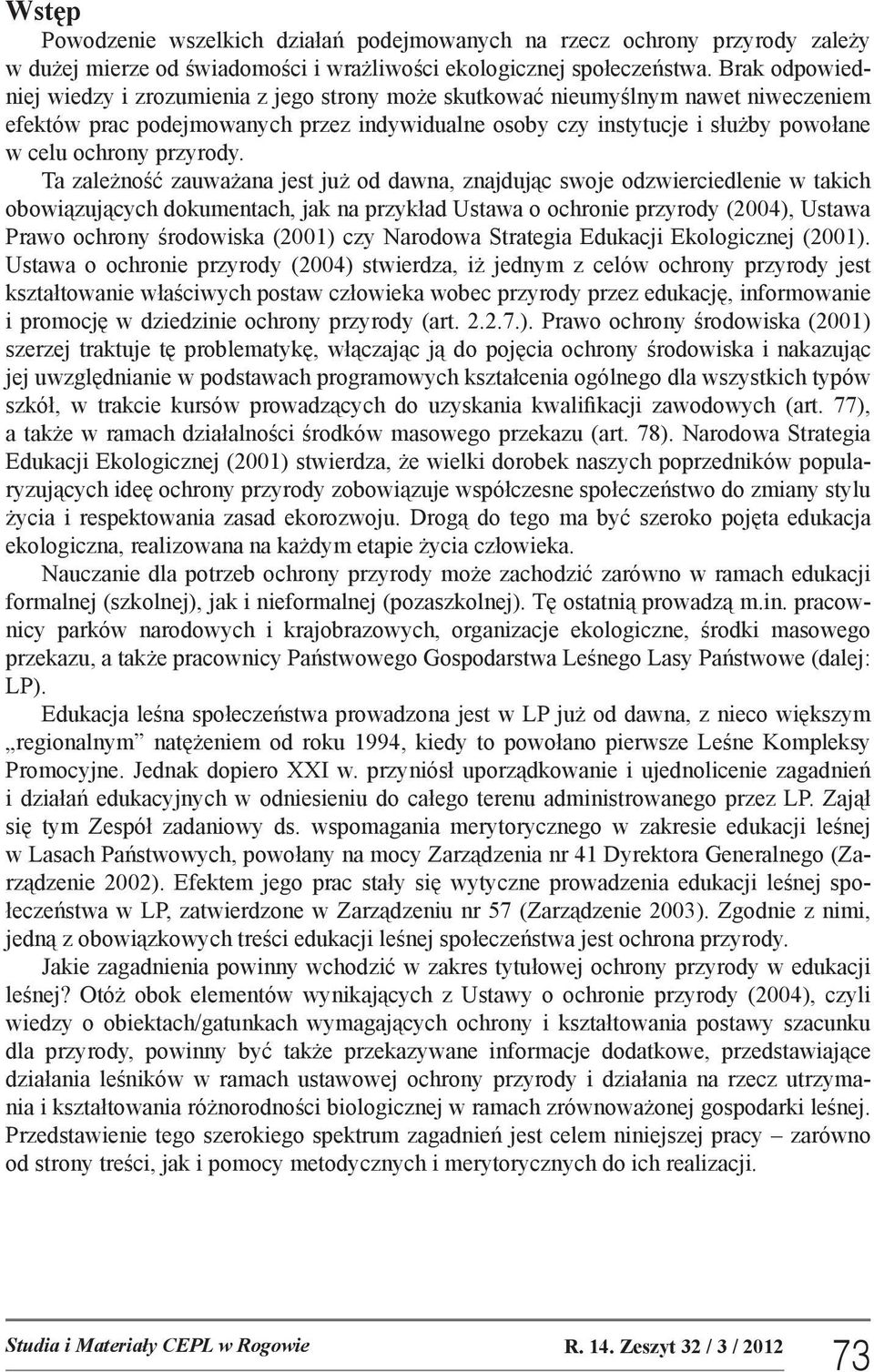 przyrody.