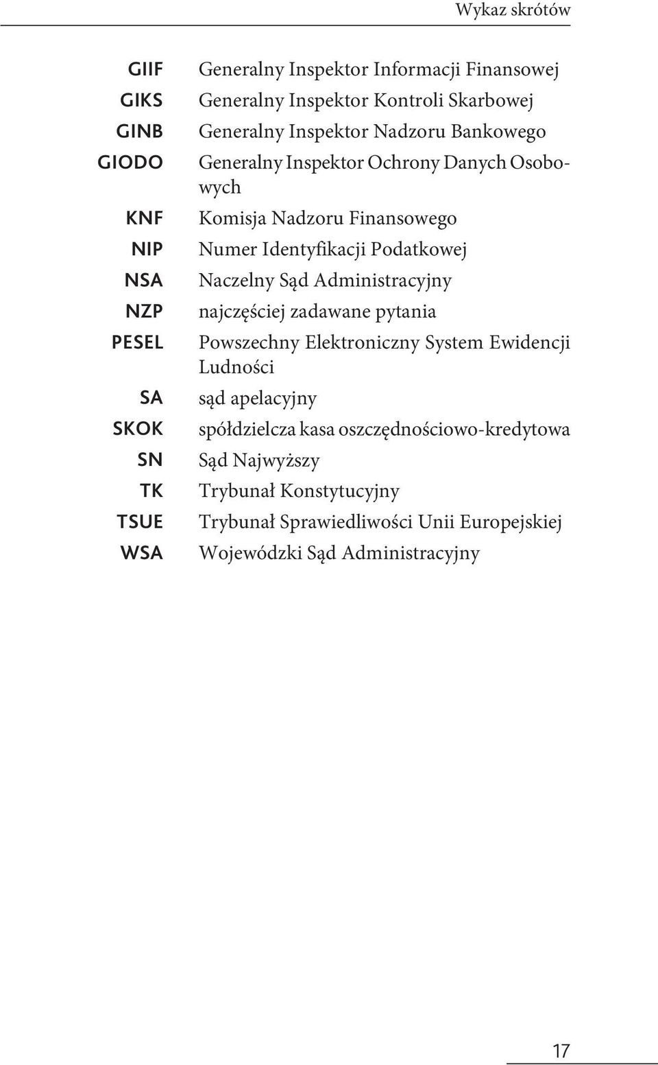 Identyfikacji Podatkowej Naczelny Sąd Administracyjny najczęściej zadawane pytania Powszechny Elektroniczny System Ewidencji Ludności sąd