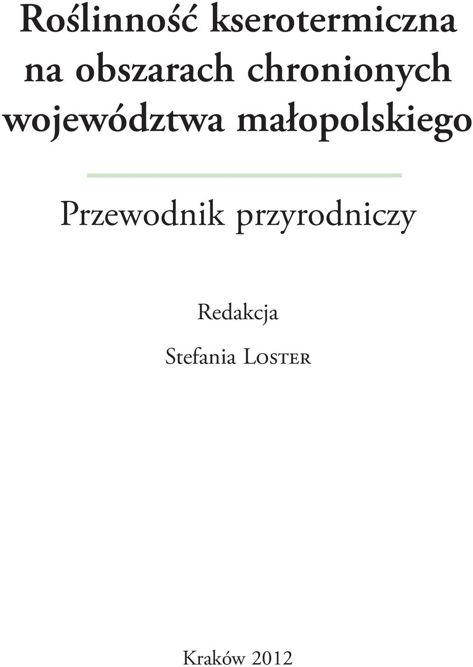 małopolskiego Przewodnik