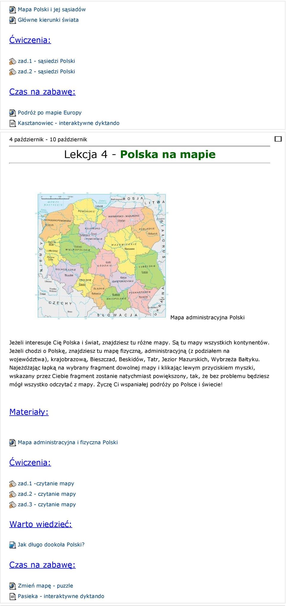 świat, znajdziesz tu różne mapy. Są tu mapy wszystkich kontynentów.
