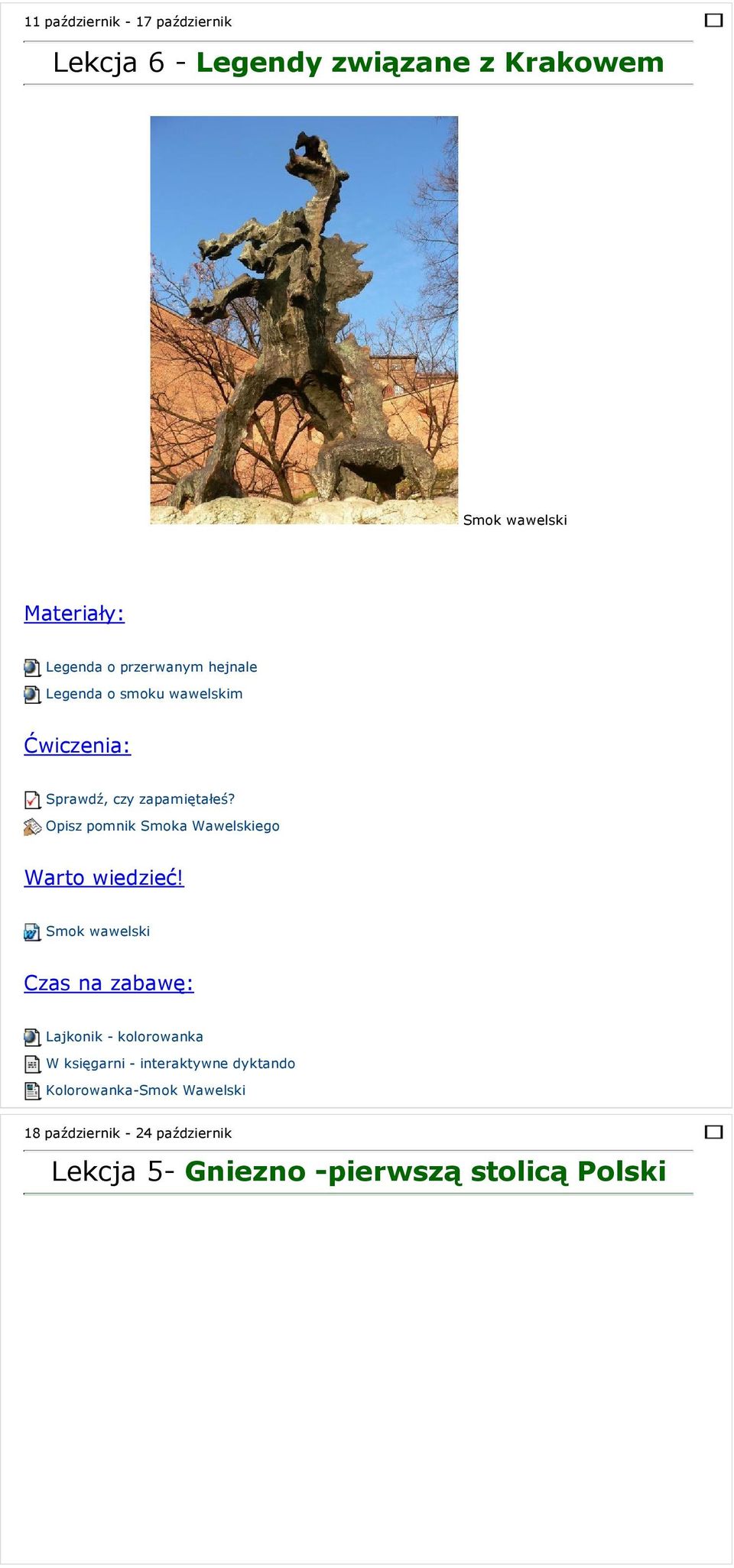 Opisz pomnik Smoka Wawelskiego Warto wiedzieć!
