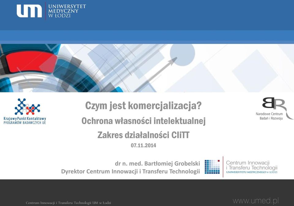 CIiTT 07.11.2014 dr n. med.