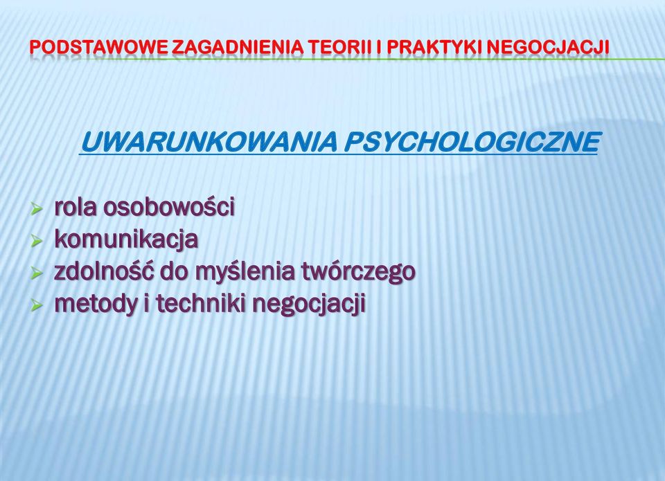 rola osobowości komunikacja zdolność do