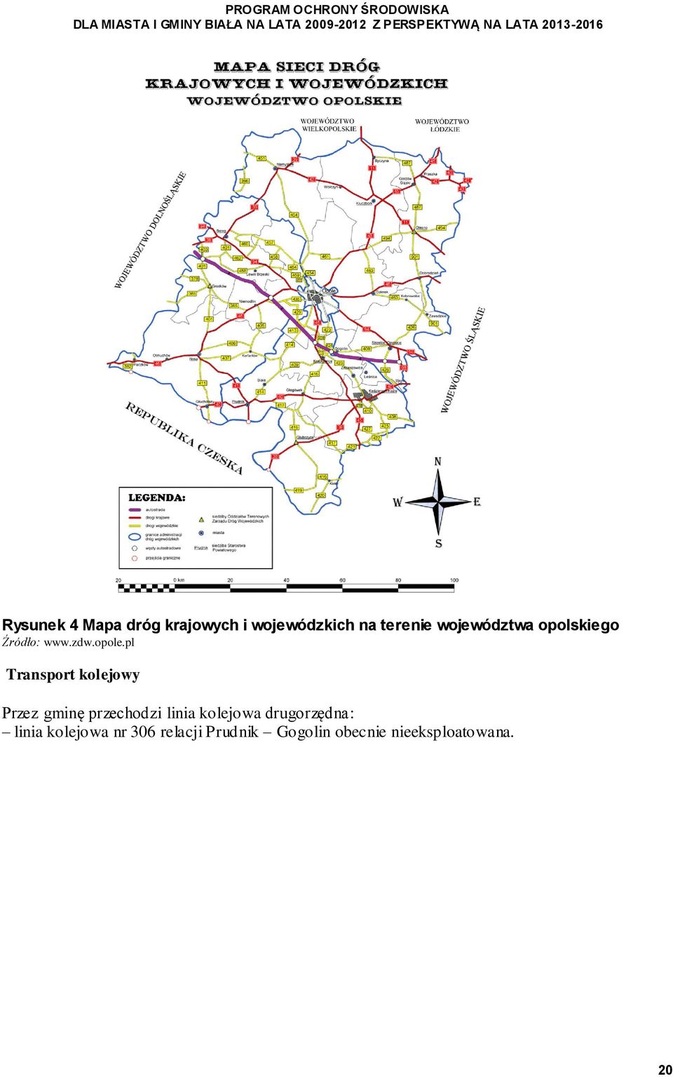 pl Transport kolejowy Przez gminę przechodzi linia kolejowa