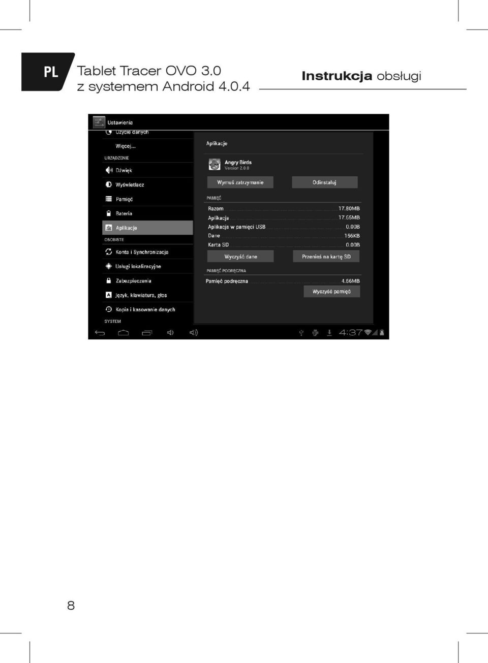 0 z systemem
