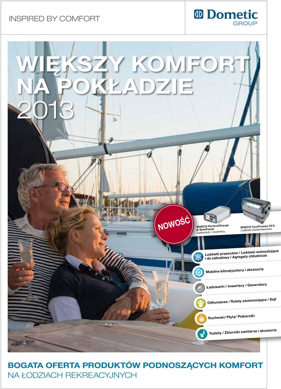 klimatyzatory i akcesoria Ładowarki / Inwertery / Generatory Odkurzacze / Rolety zaciemniające / Sejf Kuchenki/ Płyty/