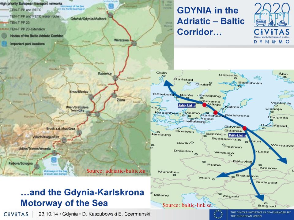 eu and the Gdynia-Karlskrona