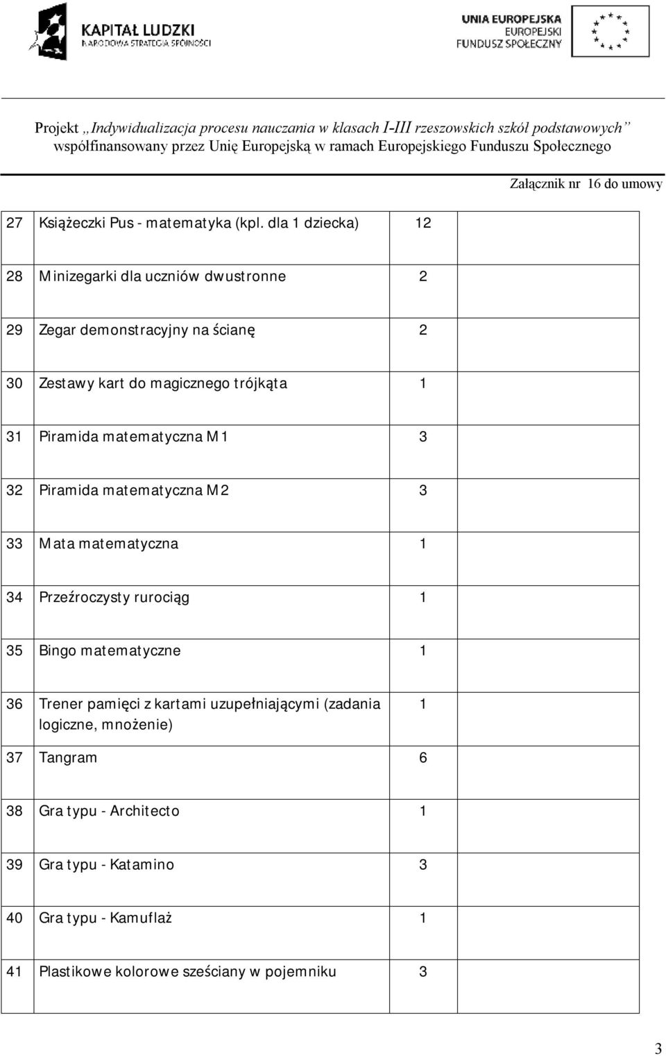 do magicznego trójkąta 3 Piramida matematyczna M 3 32 Piramida matematyczna M2 3 33 Mata matematyczna 34 Przeźroczysty rurociąg 35