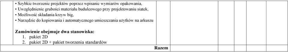 big, Narzędzie do kopiowania i automatycznego umieszczania użytków na arkuszu