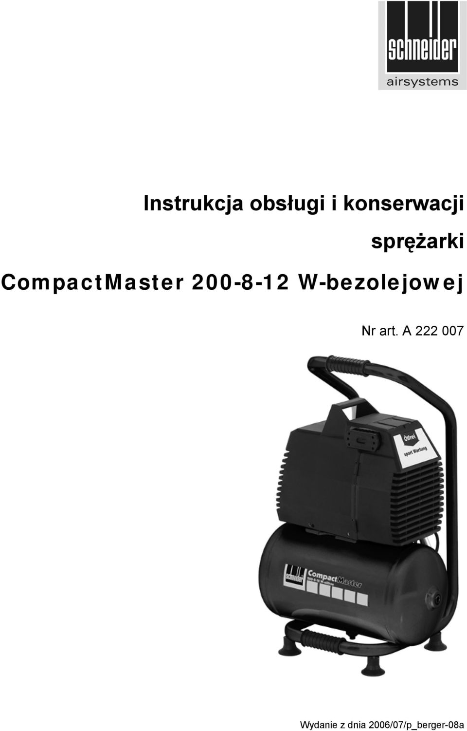W-bezolejowej Nr art.