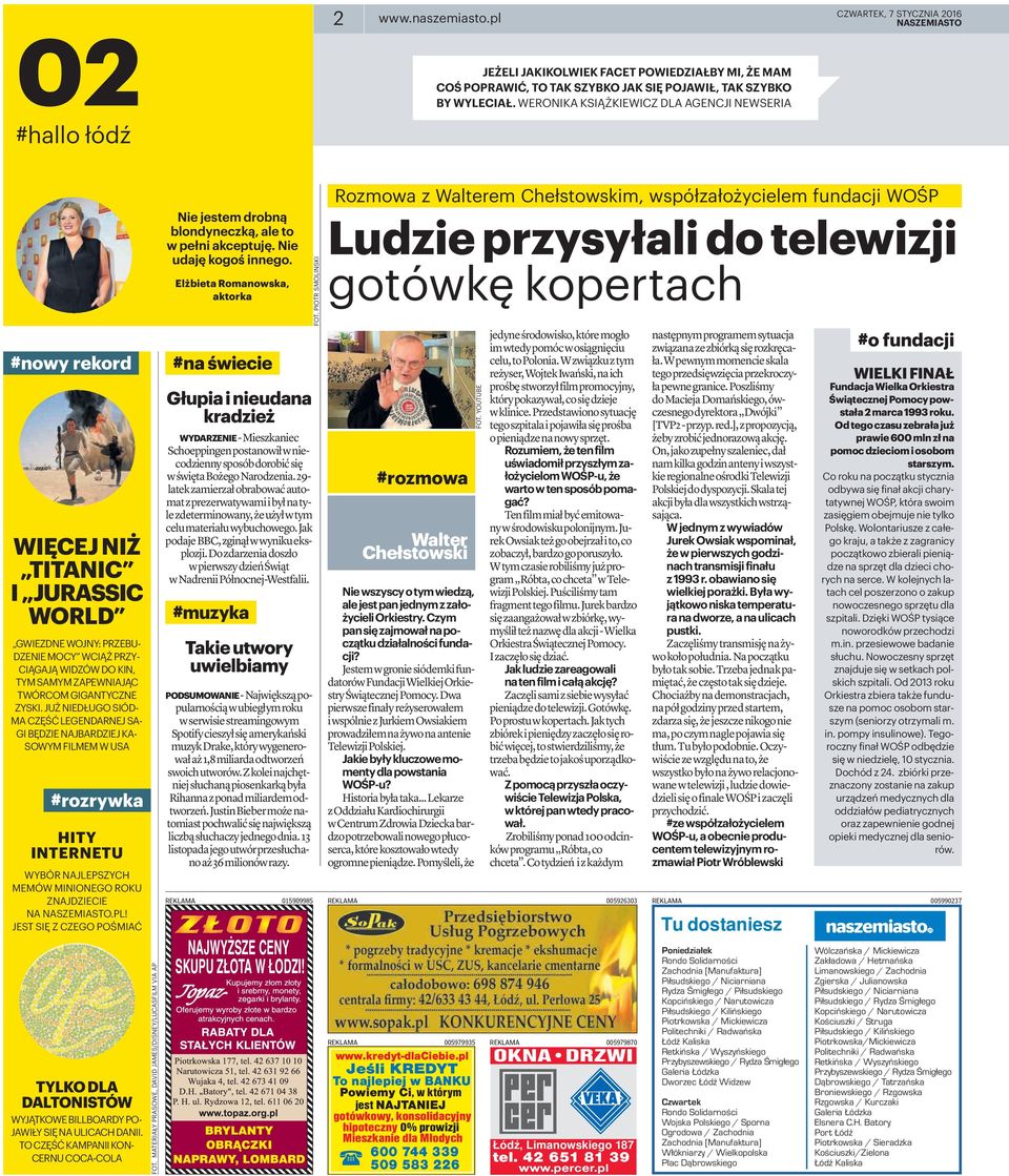 TWÓRCOM GIGANTYCZNE ZYSKI.