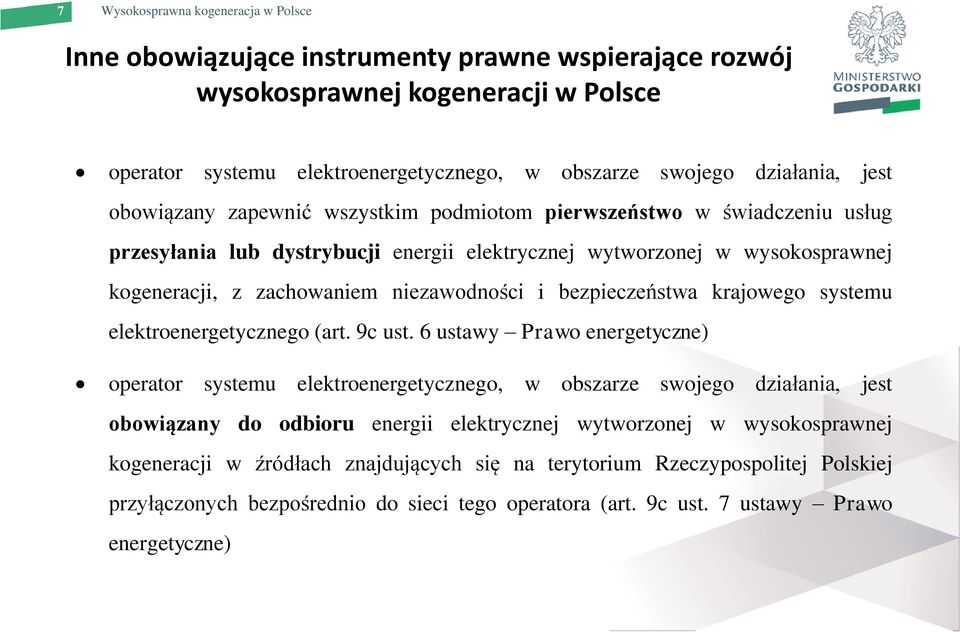 bezpieczeństwa krajowego systemu elektroenergetycznego (art. 9c ust.