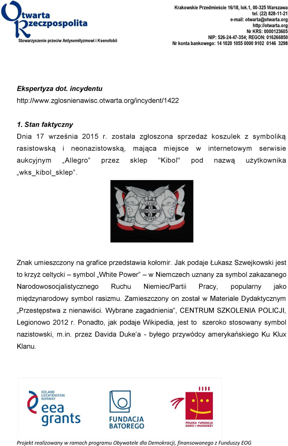 Stan faktyczny Dnia 17 września 2015 r.